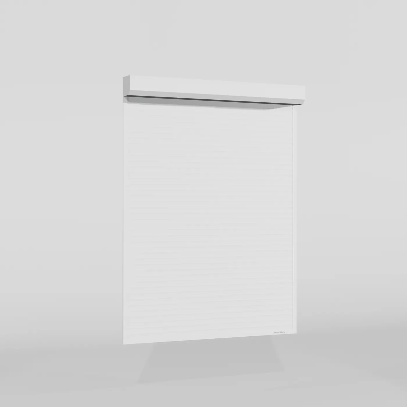 Рольставни DoorHan 2000х1600 цвета RAL 9003 (белый) взломостойкие без автоматики